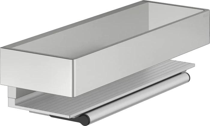 Keuco Edition 11 Duschablage mit Glasabzieher edelstahl-finish/aluminium silber-eloxiert