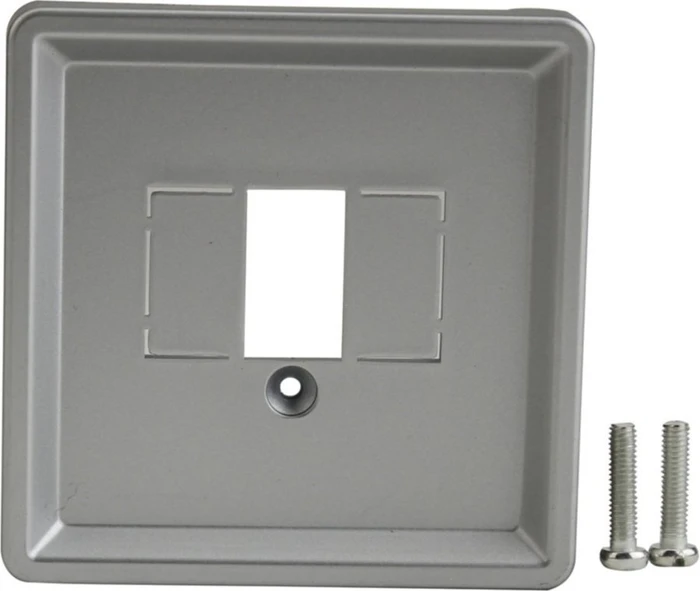 uniTEC MONTREAL Serie 503 Abdeckung für TAE-Anschlussdose, silber