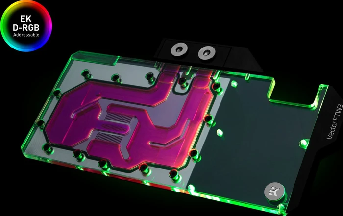 EK Water Blocks Quantum Line EK-Quantum Vector FTW3 RTX 2080 Ti D-RGB, Nickel, Acryl