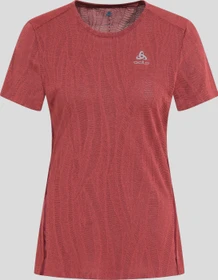 Odlo Zeroweight Engineered Chill-Tec Funktionsshirt kurzarm cinnabar melange (Damen)