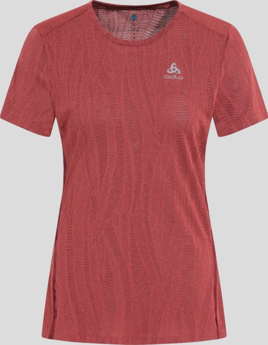 Odlo Zeroweight Engineered Chill-Tec Funktionsshirt kurzarm cinnabar melange (Damen)