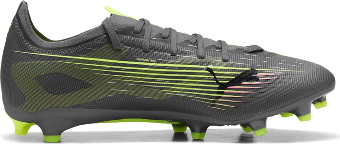 Puma Ultra 5 Match FG/AG matte aged silver/yellow alert/puma aged silver (Herren)