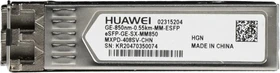 Huawei eSFP-GE-SX-MM850 Gigabit LAN-Transceiver, LC-Duplex MM 550m, SFP (02315204)