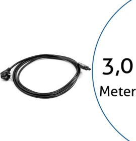 Bachmann Gerätezuleitung Kabel Schuko GST18,  3m, schwarz