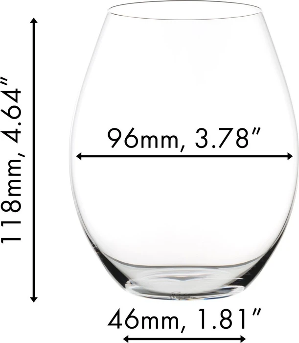 Riedel Wine Friendly 004 Tumbler Glas, 4 Stück