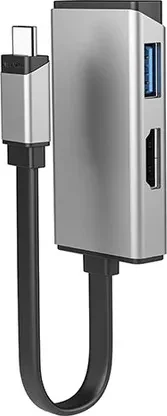 Alogic MagForce DUO 2-in-1 Adapter, USB-C 3.0 [Stecker]