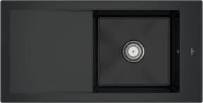Villeroy & Boch Timeline 60 Einbau Becken reversibel pure black