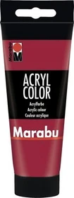 Marabu Acryl Color Acrylfarbe, karminrot, 100ml