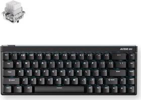 Mchose Ace 68 Air HE Ultra Esports Keyboard, Aurora Black, LEDs RGB, Mount Tai Magnetic Switch GT, USB, US (MC-Ace68Air-10)