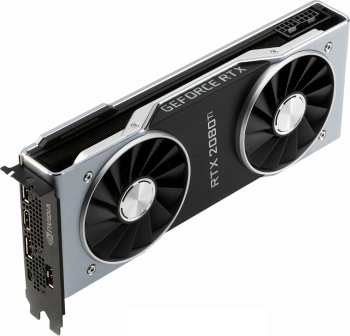 NVIDIA GeForce RTX 2080 Ti Founders Edition, 11GB GDDR6, HDMI, USB-C, 3x DP