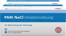 Pari NaCl 0.9% Inhalationslösung Ampullen, 300ml (120x 2.5ml)