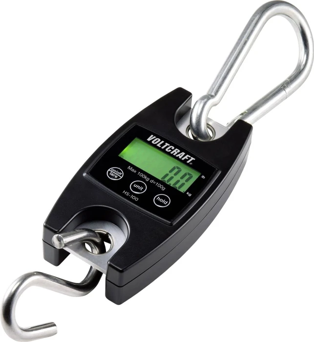 Voltcraft HS-100, Hängewaage, 100kg, 100g