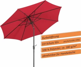 Schneider Harlem Sonnenschirm 270cm rot