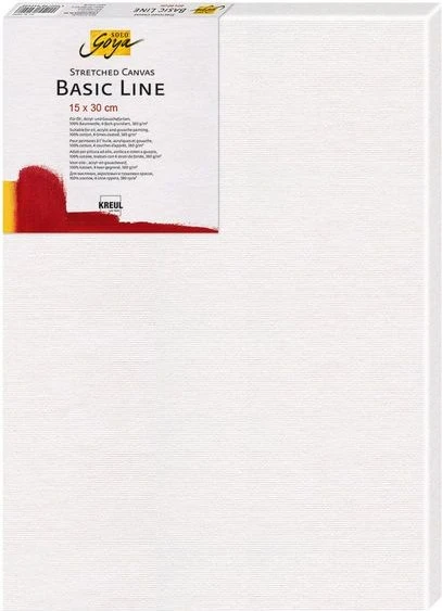 Kreul SOLO GOYA Stretched Canvas Basic Line, 380g/m², 0.15m x 30cm (61530)
