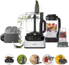 Kenwood FDM73.850SS Multipro One Touch Compact Food Processor