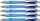 Schneider Slider Rave XB Kugelschreiber blau/dunkelblau, 5er-Pack (132503#5)