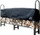 ShelterLogic Kaminholzregal inkl. Abdeckung 244x25x118cm schwarz (SL90365)