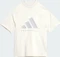 adidas Basketball 001 T-Shirt kurzarm cream white mel. Vorschaubild
