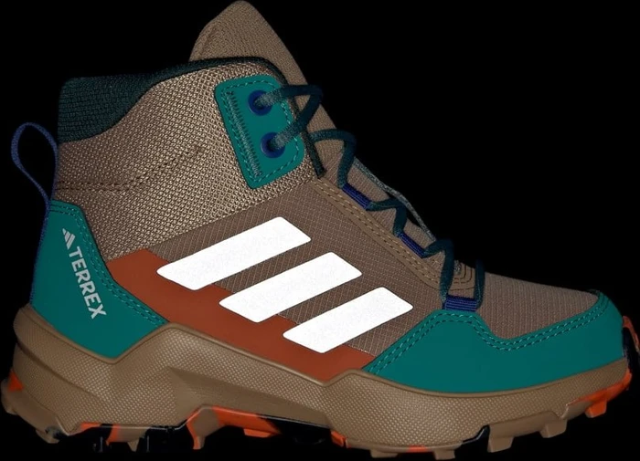 adidas Terrex AX4R Mid cardboard/matte silver/pure teal (Junior)
