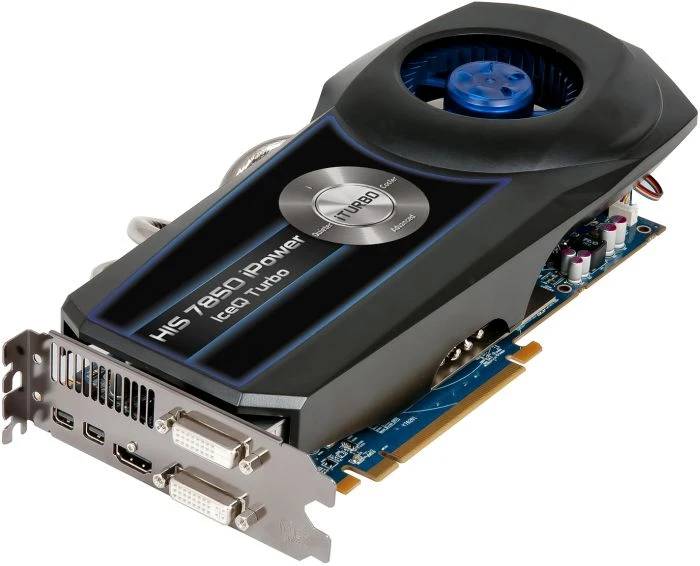 HIS Radeon HD 7850 iPower IceQ Turbo, 4GB GDDR5, 2x DVI, HDMI, 2x mDP
