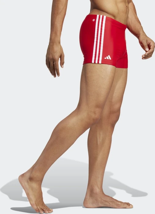adidas Classic 3-Streifen Badehose better scarlet/white (Herren)