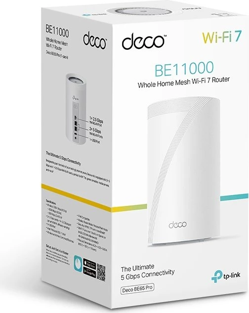 TP-Link Deco BE65 Pro, Wi-Fi 7, BE9400, 1er (Deco BE65 Pro (1-Pack))