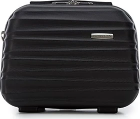 Wittchen Groove Line Beauty Case 30cm schwarz