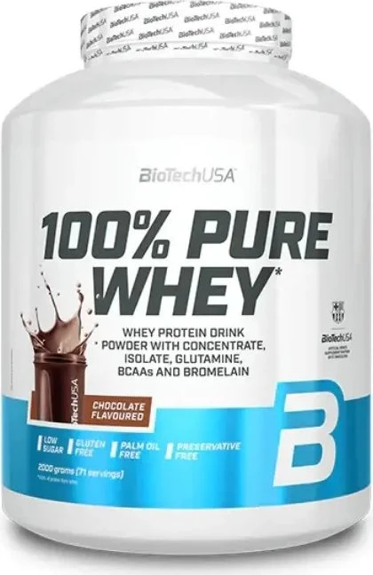 BioTech USA 100% Pure Whey Pistazie 2kg