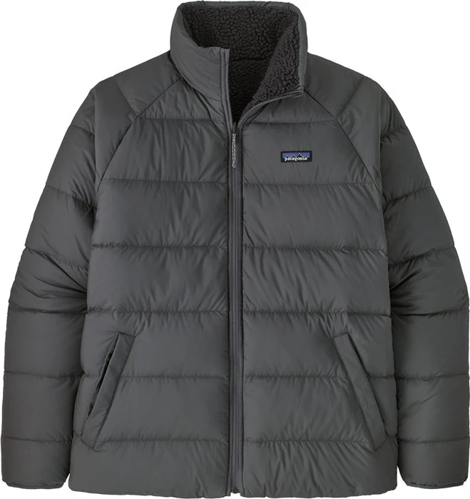 Patagonia Reversible Silent Down Fleece Funktionsjacke forge grey (Herren)