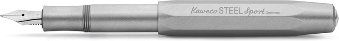 Kaweco Steel Sport edelstahl, rechte Hand, extra breit