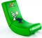 X Rocker Nintendo Super Mario Joy Collection Floor Rocker Gamingstuhl, Luigi grün Vorschaubild