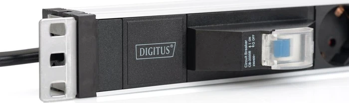 Digitus 19" Steckdosenleiste, 1HE, 6-fach, 250V, 1.8m