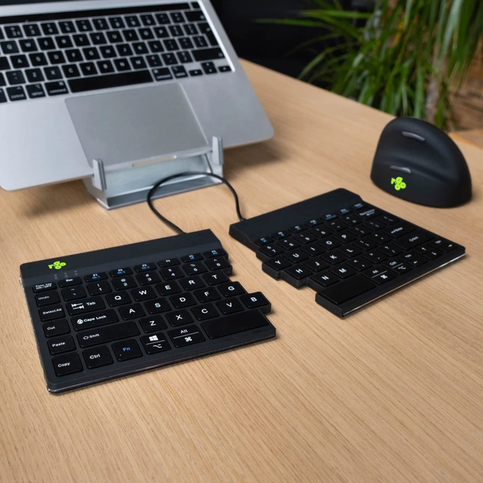 R-Go Split Break, schwarz, USB/Bluetooth, BE