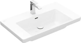 Villeroy & Boch Subway 3.0 Schrankwaschbecken 800x470x165mm, mit Überlauf, weiß alpine ceramicplus