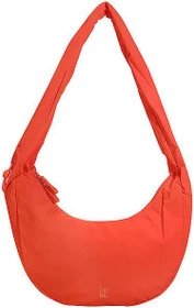 GOT BAG Moon Bag Ruffle Umhängetasche hot coral monochrome