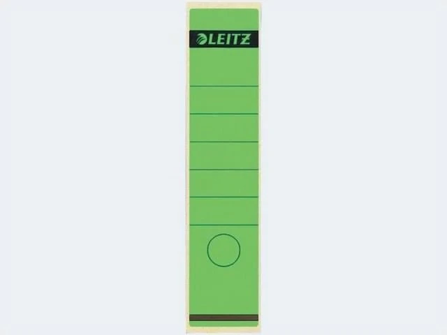 Leitz Rückenschilder für Standard-/Hartpappe-Ordner, grün, 10 Stück