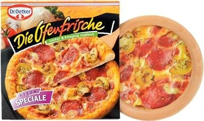 Tanner Dr. Oetker ofenfrische Pizza