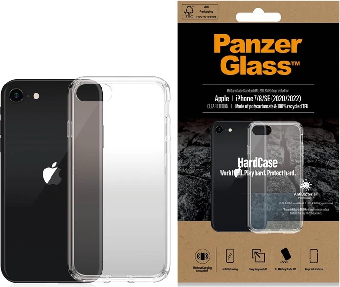 PanzerGlass Hard Case für Apple iPhone SE (2022) transparent