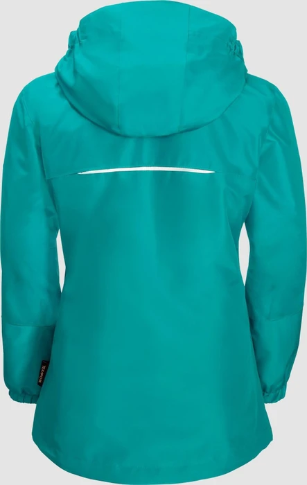 Jack Wolfskin Girls Iceland 3in1 Funktionsjacke aquamarine (Junior)
