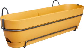 Elho Vibia Campana All-In-1 oval 70x26cm honig gelb