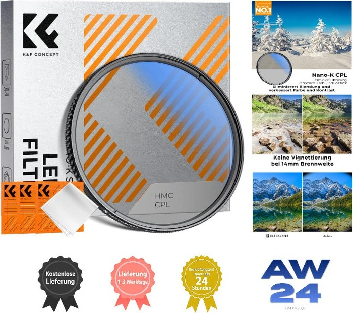 K&F Concept Nano-K CPL Filter