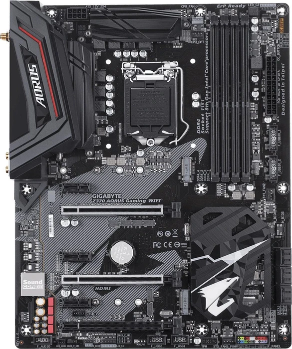 GIGABYTE Z370 AORUS Gaming WIFI (Intel 1151 v2)