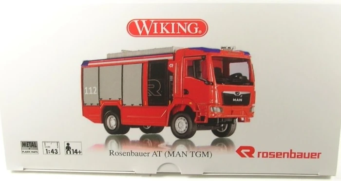 Wiking Feuerwehr Rosenbauer AT MAN TGM