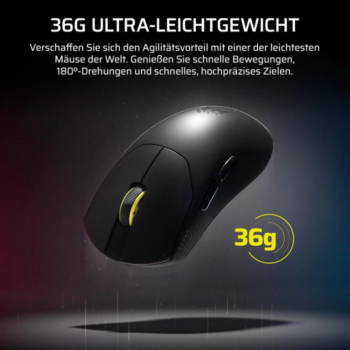 Corsair Sabre v2 Pro Ultralight Wireless, weiß, USB