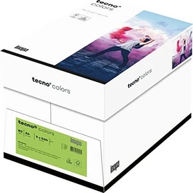 inapa tecno colors Universalpapier grün, A4, 80g/m², 2500 Blatt