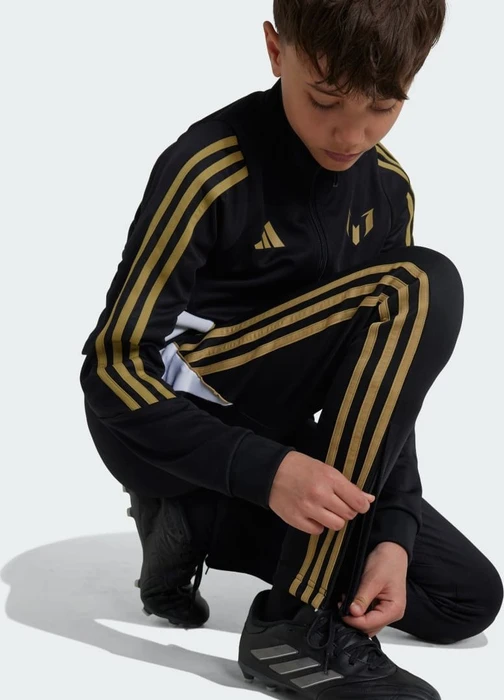 adidas Messi Trainingshose lang schwarz (Junior)