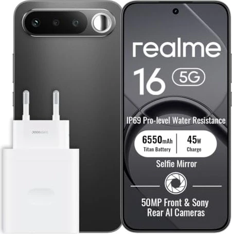 Realme 16 5G 256GB/8GB air black