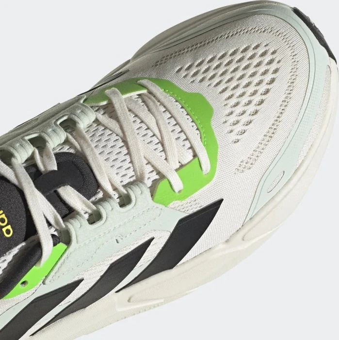 adidas Adistar chalk white/core black/solar green (Herren)