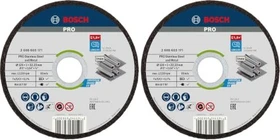 Bosch Professional WA60TBF Standard for Inox Trennscheibe, 125x1x22.23mm, 10 Stück