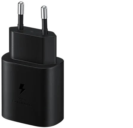 Samsung Schnellladegerät 25W USB-C ohne Kabel schwarz